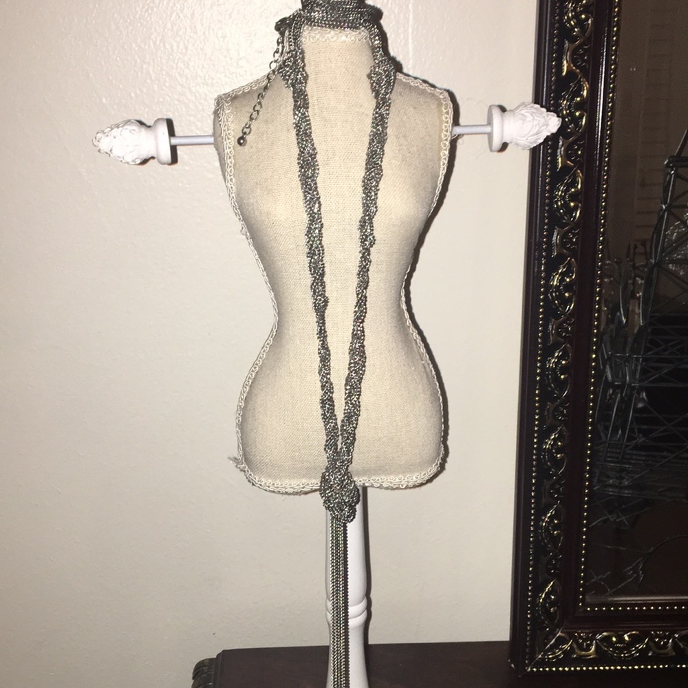 Silver Knot Necklace